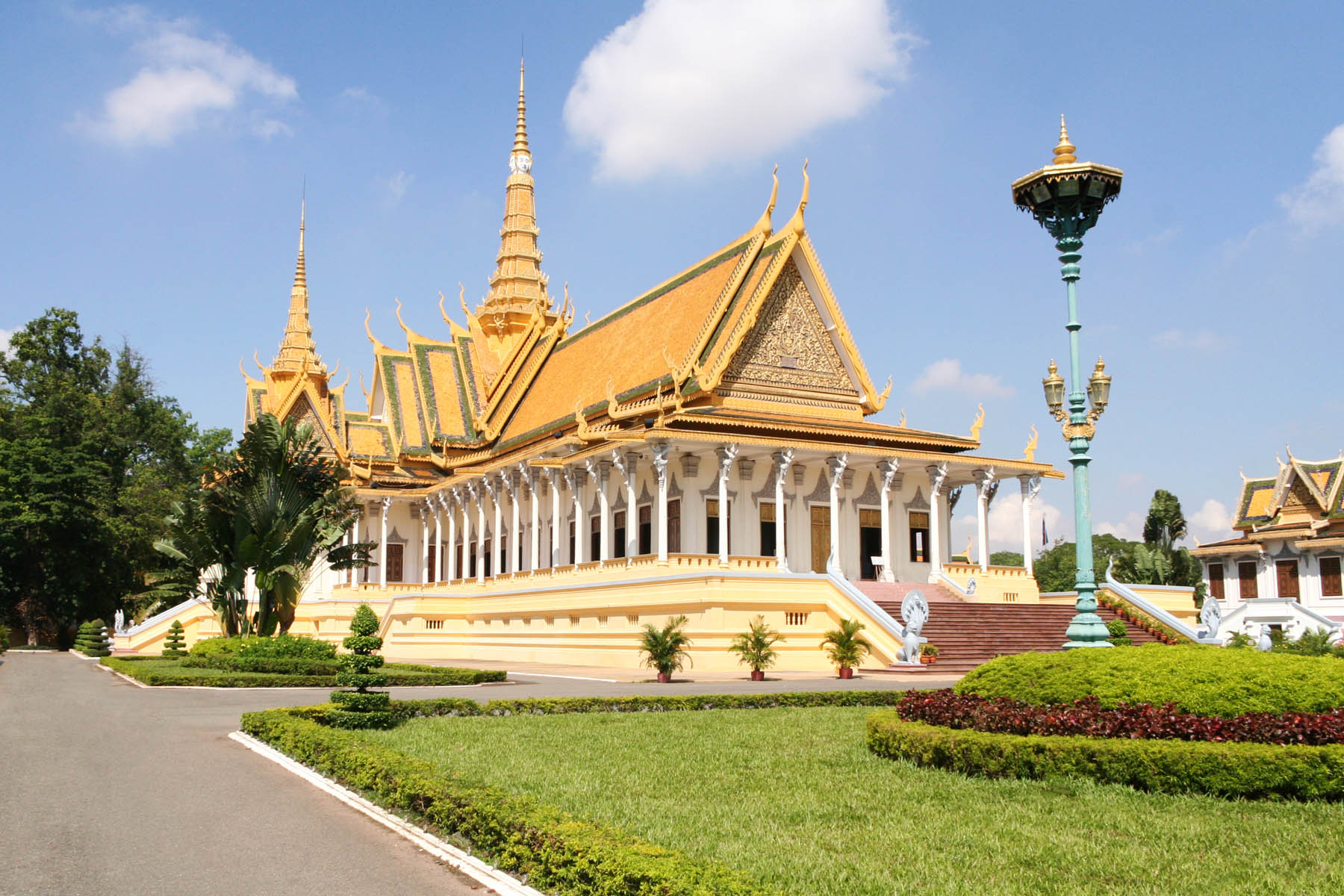 King Sihamoni's Birthday Queen Mother's Birthday Norodom Sihamoni’s Coronation Day Royal Palace Phnom Penh