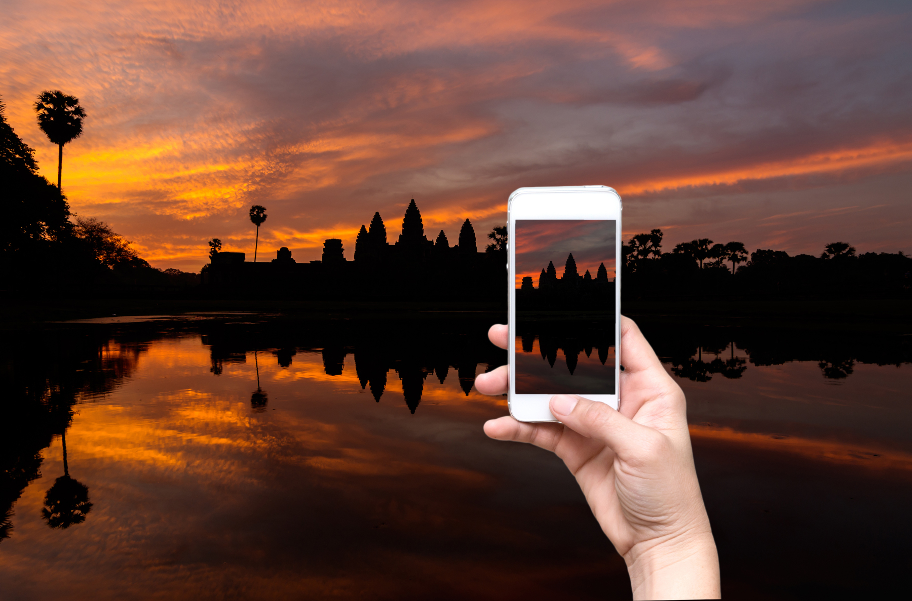Mobile phone in Cambodia